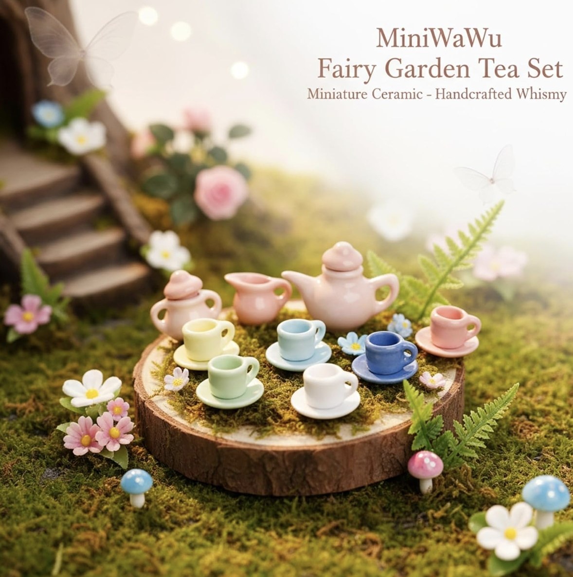 Mini Ceramic Tea Set