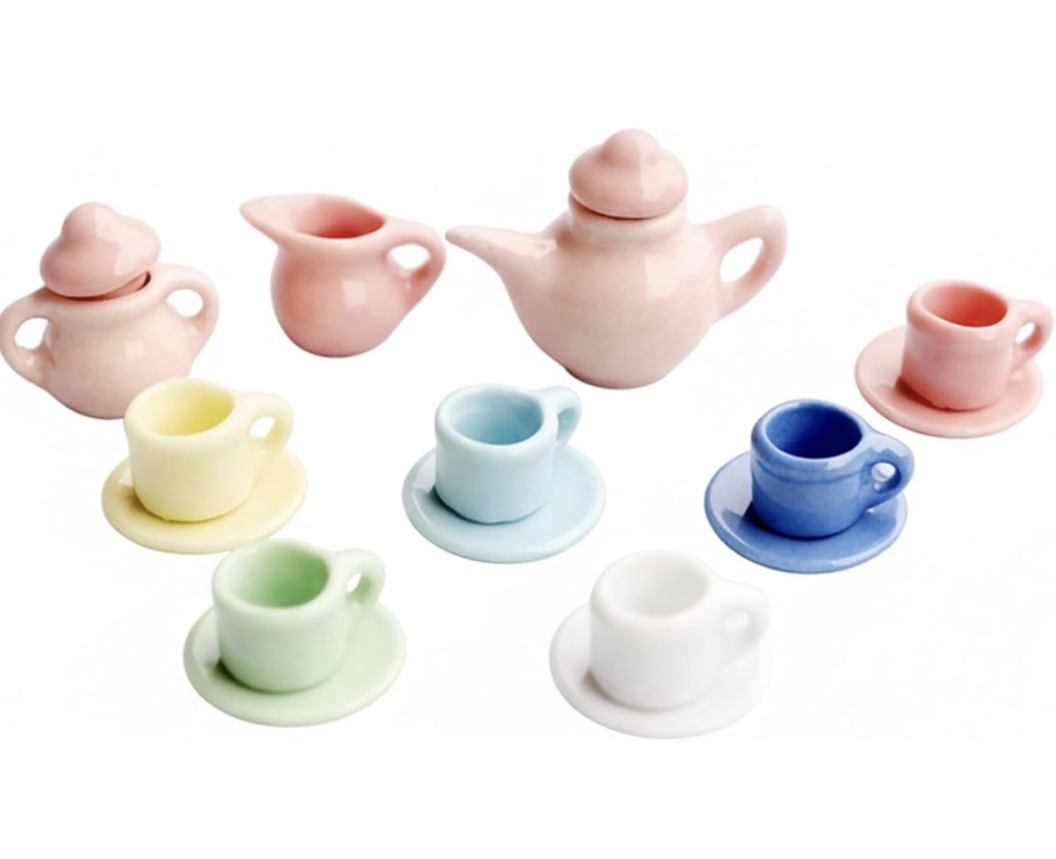 Mini Ceramic Tea Set