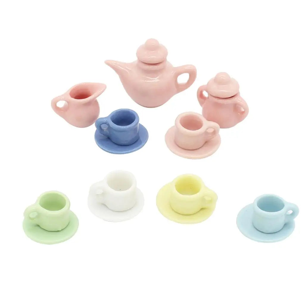 Mini Ceramic Tea Set